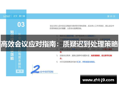 高效会议应对指南：质疑迟到处理策略